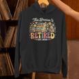 This Librarian Is Retired 2026 Book Lover Retirement Reading Unisex Hoodie