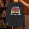 Librarians Make Shhh Happen Open Book Librarian Unisex Hoodie