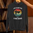 Life Is Better With Comic Books Vintage Comics Book Unisex Hoodie
