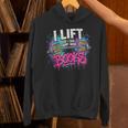I Lift So I Can Carry More Books Reader Librarian Unisex Hoodie