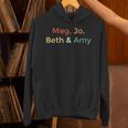 Little Women Alcott Book Meg Jo Beth Amy March Sisters Unisex Hoodie Little Women Alcott Book Meg Jo Beth Amy March Sisters Unisex Hoodie