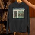 I Live In Two Worlds One Is A World Of Books Unisex Hoodie I Live In Two Worlds One Is A World Of Books Unisex Hoodie