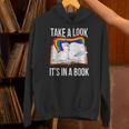 Take A Look It's In A Book Rainbow Bookworm And Book Lover Unisex Hoodie