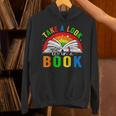 Take A Look It's In A Book Retro Groovy Reading Books Lovers Unisex Hoodie Take A Look It's In A Book Retro Groovy Reading Books Lovers Unisex Hoodie
