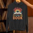 Take A Look It's In A Book Retro Reading Book Lover Unisex Hoodie Take A Look It's In A Book Retro Reading Book Lover Unisex Hoodie
