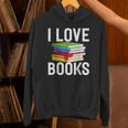 I Love Books Librarian Unisex Hoodie