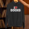I Love Books Unisex Hoodie