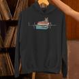 Love Cat Heartbeat Cats And Books For Cats Lovers Unisex Hoodie