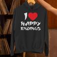 I Love Happy Endings Massage Book Reader Idea T-Shirt Unisex Hoodie