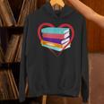 I Love Reading Book Heart Love Books Library Unisex Hoodie I Love Reading Book Heart Love Books Library Unisex Hoodie