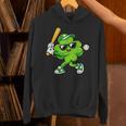 Lucky Shamrock Playing Baseball St Patrick's Kids Boys Unisex Hoodie Lucky Shamrock Playing Baseball St Patrick's Kids Boys Unisex Hoodie