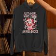 Manga Anime Stuff Just A Girl Who Loves Anime And Books Unisex Hoodie