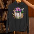 Mardi Gras Baseball Jester Hat Fleur De Lis Boys Girls Kids Unisex Hoodie