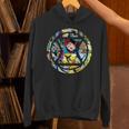 Marvel Widow Retro Comic Book Filled Spy Icon Unisex Hoodie