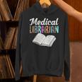 Medical Librarian Leopard Print Library Book Graphic Unisex Hoodie Medical Librarian Leopard Print Library Book Graphic Unisex Hoodie