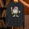 Melted Ice-Cream Baseball Mascot Pastel Pop Unisex Hoodie Melted Ice-Cream Baseball Mascot Pastel Pop Unisex Hoodie