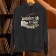 Wordsmith At Work Vintage Writer & Author Pen Book Lover Unisex Hoodie Wordsmith At Work Vintage Writer & Author Pen Book Lover Unisex Hoodie