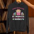 Monkeys And Books Saying With Book And Monkey Unisex Hoodie Monkeys And Books Saying With Book And Monkey Unisex Hoodie