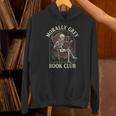 Morally Grey Book Club Skeleton Romantasy Reader Unisex Hoodie Morally Grey Book Club Skeleton Romantasy Reader Unisex Hoodie