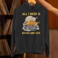 All I Need Is Books And Cats Unisex Hoodie