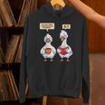 How Many Nights Reading Goose Book Lover Reader Unisex Hoodie