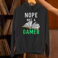 Nope Not a Gamer Bookworm Reader Book Lover For Teens Moms Unisex Hoodie Nope Not a Gamer Bookworm Reader Book Lover For Teens Moms Unisex Hoodie