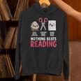 Nothing Beats Reading Rock Paper Scissors Book Lover Library Unisex Hoodie Nothing Beats Reading Rock Paper Scissors Book Lover Library Unisex Hoodie