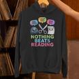 Nothing Beats Reading Rock Paper Scissors Game Book Lover Unisex Hoodie Nothing Beats Reading Rock Paper Scissors Game Book Lover Unisex Hoodie