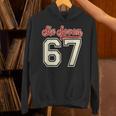 Number 67 Meme Six Seven Baseball Style Kids Boy Teen Unisex Hoodie Number 67 Meme Six Seven Baseball Style Kids Boy Teen Unisex Hoodie