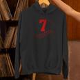 Number 7 Years Baseball 7TH Birthday Unisex Hoodie Number 7 Years Baseball 7TH Birthday Unisex Hoodie