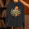 Octopus Reading Book Bookworm Librarian Women Men Kids Unisex Hoodie Octopus Reading Book Bookworm Librarian Women Men Kids Unisex Hoodie