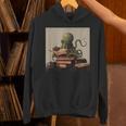 Octopus Reads a Book Book Lovers Unisex Hoodie