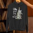 Oh What Fun It Is To Read Librarian Christmas Book Lover Unisex Hoodie