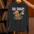 Oh Snap Gingerbreadman Christmas Baseball Humor Unisex Hoodie Oh Snap Gingerbreadman Christmas Baseball Humor Unisex Hoodie