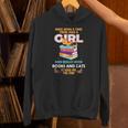 Once Upon A Time There Was A Girl Who Loves Books And Cats Unisex Hoodie Once Upon A Time There Was A Girl Who Loves Books And Cats Unisex Hoodie