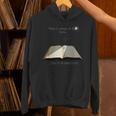 Open Book Faith Christian Cross Light Bible Unisex Hoodie