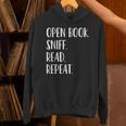 Open Book Sniff Read Repeat T-Shirt Unisex Hoodie Open Book Sniff Read Repeat T-Shirt Unisex Hoodie