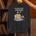 Orange Cat Reading Book 67 Six Seven Meme Unisex Hoodie Orange Cat Reading Book 67 Six Seven Meme Unisex Hoodie