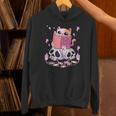 Pastel Goth Kawaii Occult Cute Cat Reading Pentacle Book For Men Women Unisex Hoodie Pastel Goth Kawaii Occult Cute Cat Reading Pentacle Book For Men Women Unisex Hoodie