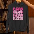 Pink Leopard Read Coquette Bow Girls Retro Groovy Reading Unisex Hoodie Pink Leopard Read Coquette Bow Girls Retro Groovy Reading Unisex Hoodie