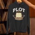 Plot It Builds Character Book Reading Unisex Hoodie