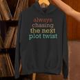 Plot Twists Mystery Book Lover Reading Literary Bookish Unisex Hoodie Plot Twists Mystery Book Lover Reading Literary Bookish Unisex Hoodie