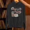 Protein And Proverbs Protein Workout Book Lover Gym Unisex Hoodie