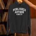 Proud Published Author 2026 Mom Dad Vintage Poet Book Writer Unisex Hoodie Proud Published Author 2026 Mom Dad Vintage Poet Book Writer Unisex Hoodie