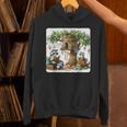 Raccoon Family Reading Around Treetop Home Books Adventure Unisex Hoodie