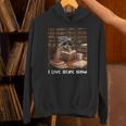 Raccoon I Live Here Now Book Lover Racoon Reading Book Unisex Hoodie Raccoon I Live Here Now Book Lover Racoon Reading Book Unisex Hoodie