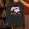 Read-A-Lotl Axolotl Books Reader Unisex Hoodie