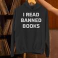 I Read Banned Books Vintage Style Unisex Hoodie