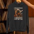 Read Books Crochet & Pet Lazy Cat Coffee Unisex Hoodie Read Books Crochet & Pet Lazy Cat Coffee Unisex Hoodie