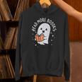 Read More Books Cute Ghost Halloween Teacher Unisex Hoodie